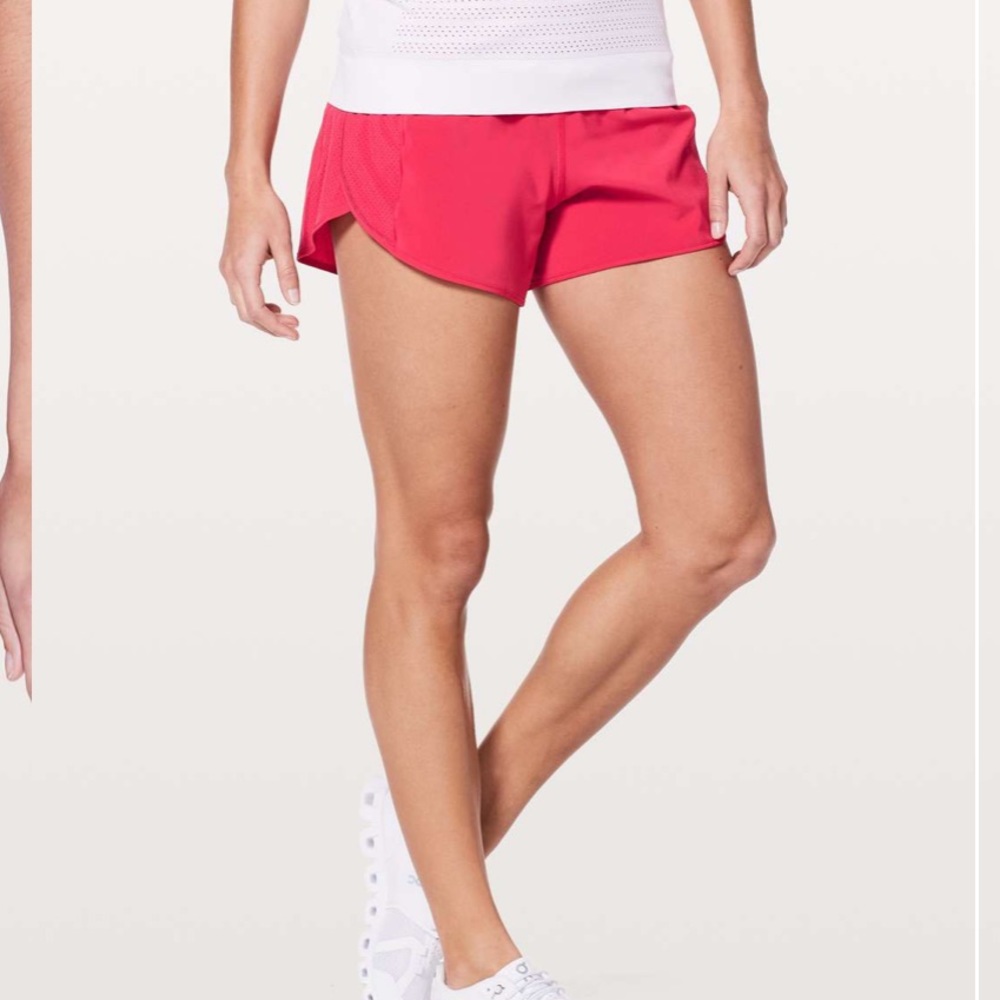 NEW with tags! Lululemon Real Quick Short *Perforated 3.5"
Fuchsia Pink - Picture 4 of 9